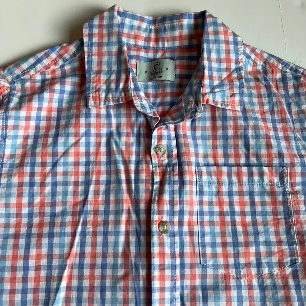 Class Club Grid Woven Shirt - Picture 5 of 8